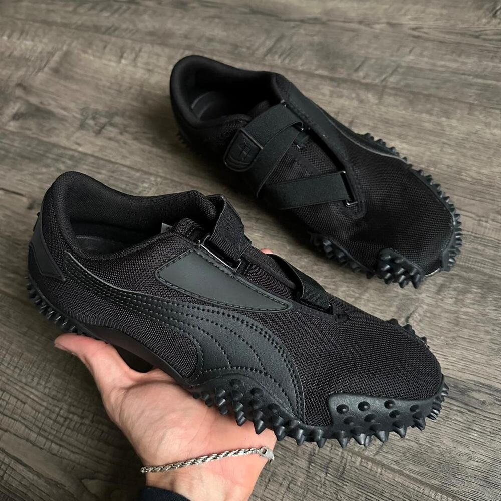 Black Spike Chunky Slim Sporty Puma Speedcat Low Sneaker